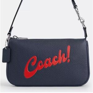 Coach Nolita 19 Wristlet Wallet Clutch With Coach Graphic